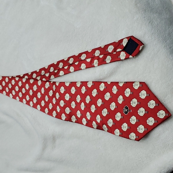 💥50% sale💥Black Sheep Tradition Craft silk tie #1145 - Picture 3 of 7